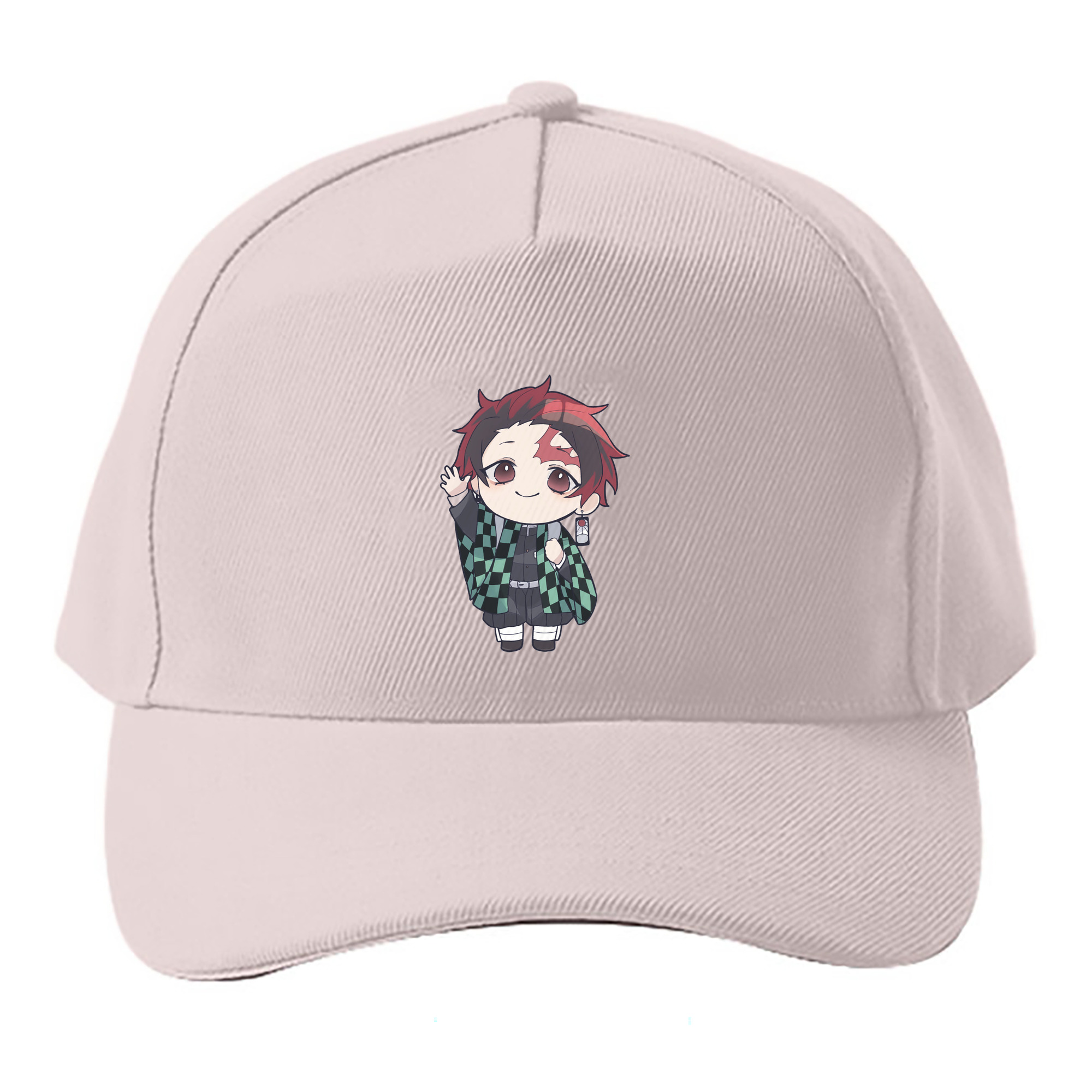 （画像用） 鬼滅の刃 竈門 炭治郎／かまど たんじろう Kamado Tanjirou ベースボールキャップ 綿100％ 男女兼用 帽子 スポーツ